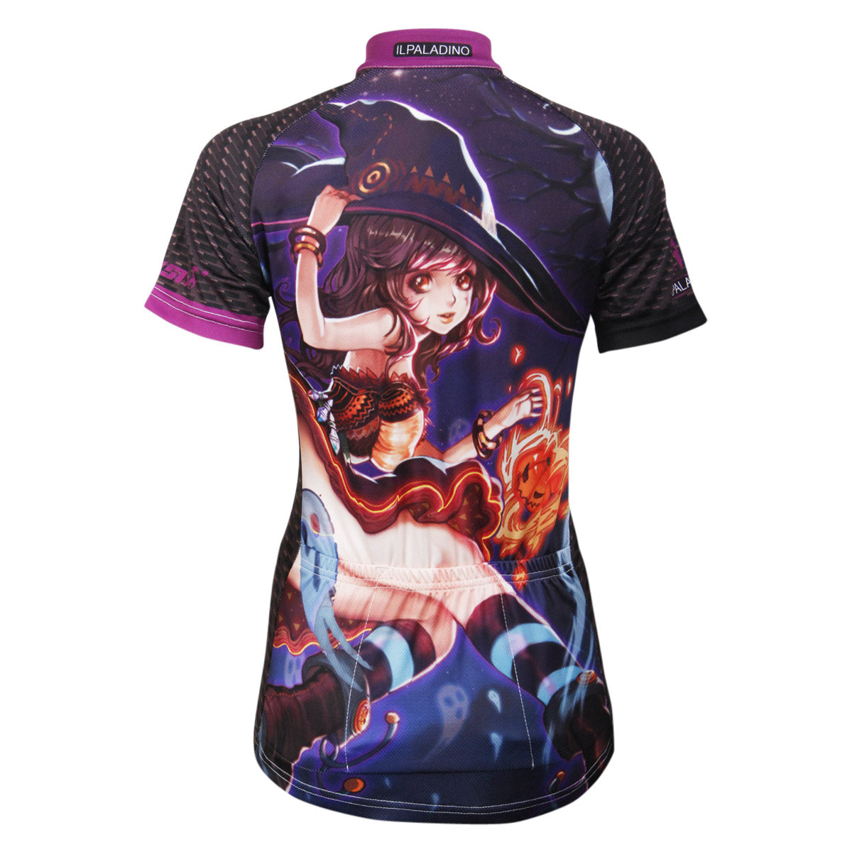 ILPALADINO Animation Game Character Girl Lovely Witch Woman's Short-Sleeve Cycling Jersey Summer Biking Wear Breathable Outdoor Sports Gear Leisure Biking T-shirt Sports Clothes NO.581 -  Cycling Apparel, Cycling Accessories | BestForCycling.com 