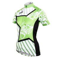 Green Star Diagonal Women Cycling Jerseys MTB Women Biking Shirt 586 -  Cycling Apparel, Cycling Accessories | BestForCycling.com 
