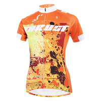 Ilpaladino TRUST Orange Women's Cycling Jersey Short Sleeve Bicycling Pro Cycle Clothing Racing Apparel Outdoor Sports Leisure Biking T-shirt Breathable Summer Clothes NO.587 -  Cycling Apparel, Cycling Accessories | BestForCycling.com 