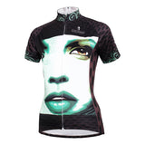 MTB T-shirt Sports Clothes Portrait Girl Model Woman's Short-Sleeve Cycling Jersey Summer591 -  Cycling Apparel, Cycling Accessories | BestForCycling.com 