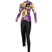 ILPALADINO Miss Sea Women's  Long Sleeves Aesthetic Purple Cycling Clothing with Tights Suits  Spring Autumn Exercise Bicycling Pro Cycle Clothing Racing Apparel Outdoor Sports Leisure Biking Shirts 529 -  Cycling Apparel, Cycling Accessories | BestForCycling.com 