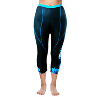 Cycling Pants Women Premium 3D Padded Breathable ¾ Cycling Tights(Leopard printing) -  Cycling Apparel, Cycling Accessories | BestForCycling.com 