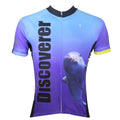 [Discoverer series ] llpaladino Shark Dolphin Nature Blue Short-sleeve Cycling Suit/Jersey Jacket- Summer Spring Clothes Sportswear Pro Cycle Clothing Racing Apparel Outdoor Sports Leisure Biking T-shirt NO.304 -  Cycling Apparel, Cycling Accessories | BestForCycling.com 
