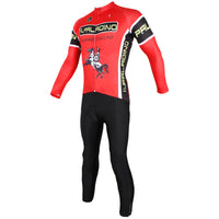 Unisex Long Red Sleeves Cycling Clothing Suits with Tights Winter Pro  (Velvet) NO.537 -  Cycling Apparel, Cycling Accessories | BestForCycling.com 
