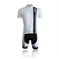 ILPALADINO Man's Short-sleeve Cycling Jersey/ Suit Team Jacket T-shirt Summer Suit Spring Autumn Clothes Sportswear White Shirt Black Strip NO.010 -  Cycling Apparel, Cycling Accessories | BestForCycling.com 