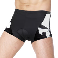ILPALADINO Skull  Punisher Mens 3D Padded Cycling Underwear Shorts Bicycle Underpants Lightweight Bike Biking Shorts Breathable Bicycle Pants Lightweight NO.CK92 -  Cycling Apparel, Cycling Accessories | BestForCycling.com 
