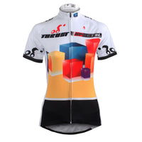 Ilpaladino Cube Women's Summer Short-Sleeve Cycling Jersey Biking Shirts Breathable Sports Clothes Bicycling Summer Spring Autumn Pro Cycle Clothing Racing Apparel Outdoor Sports Leisure Biking Shirts  NO.606 -  Cycling Apparel, Cycling Accessories | BestForCycling.com 