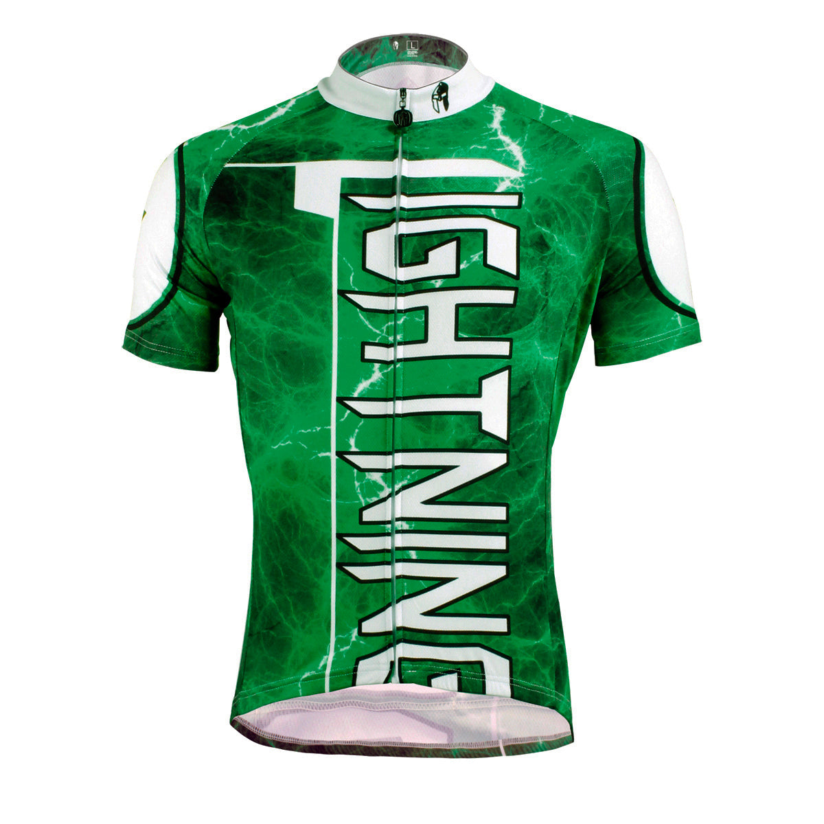 Ilpaladino Green Flashing Lightning Natural Phenomenon Cycling Short-sleeve Suit /Jersey Exercise Bicycling Pro Cycle Clothing Racing Apparel Outdoor Sports Leisure Biking Shirts Team Kit NO.627 -  Cycling Apparel, Cycling Accessories | BestForCycling.com 
