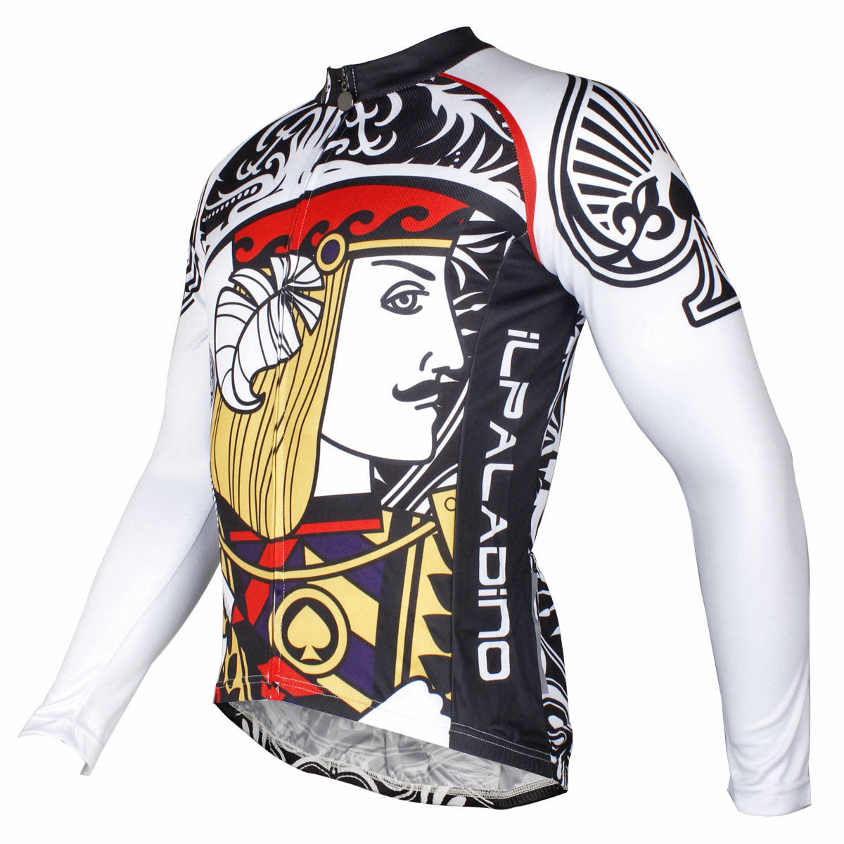 ILPALADINO Poker Face Playing Card Spades Jack Men's Biking Cycling Suit Jersey Artistic Pattern Outdoor Sports Clothes Comfortable Bike Shirt Face Cards Court Cards NO.639 -  Cycling Apparel, Cycling Accessories | BestForCycling.com 