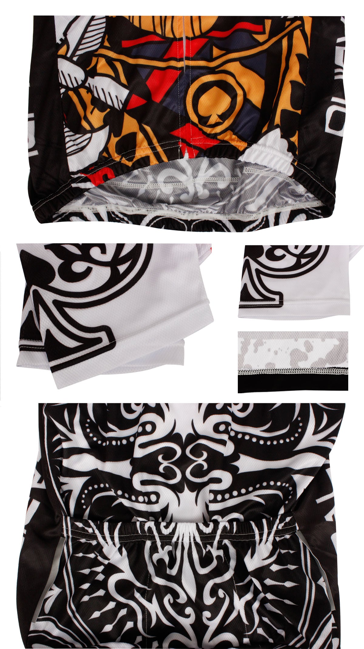 ILPALADINO Poker Face Playing Card Spades Jack Men's Biking Cycling Suit Jersey Artistic Pattern Outdoor Sports Clothes Comfortable Bike Shirt Face Cards Court Cards NO.639 -  Cycling Apparel, Cycling Accessories | BestForCycling.com 