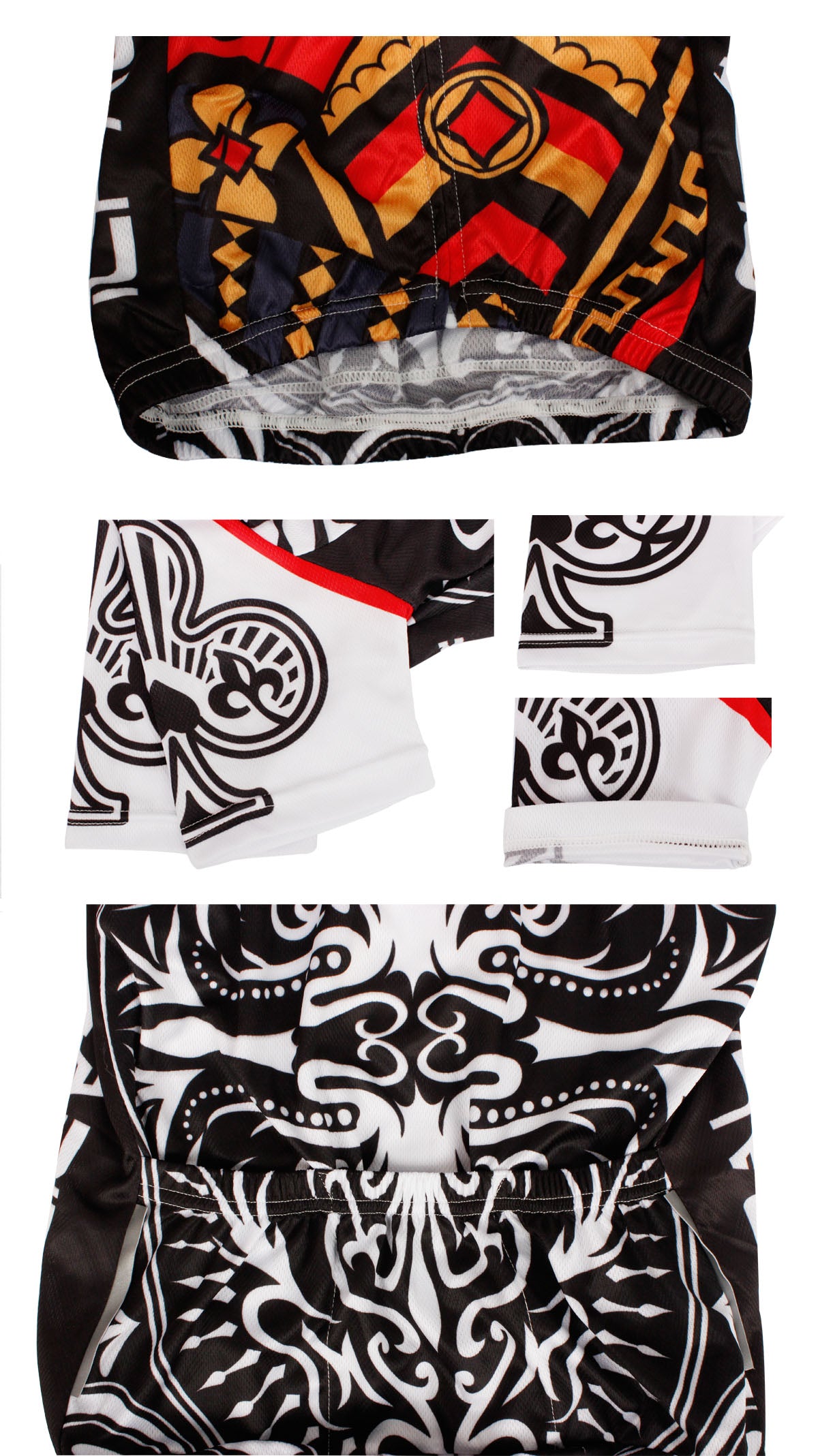 ILPALADINO Playing Cards Poker Face Clubs Queen Women's Long Sleeves Cycling Suit Jerseys Bike Shirt Outdoor Sports Gear Leisure Biking T-shirt Sports Clothes Face Cards Court Cards NO.640 -  Cycling Apparel, Cycling Accessories | BestForCycling.com 