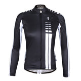 Woman White striped Black Cool Short/long-sleeve Cycling Jersey Cycle Clothing Racing Apparel  NO.646 -  Cycling Apparel, Cycling Accessories | BestForCycling.com 