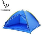 4-Person Single-layer Blue Camping/Traveling Family Tent Backpacking Dome Shelters with Compression Bag Waterproof Durable Tear Resistant -  Cycling Apparel, Cycling Accessories | BestForCycling.com 