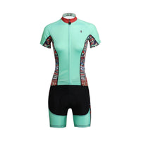 Ilpaladino Mint Green Summer Women's Short-Sleeve Cycling Suit/Jersey Biking Shirts Breathable Outdoor Sports Gear Leisure Biking T-shirt Sports Clothes NO.650 -  Cycling Apparel, Cycling Accessories | BestForCycling.com 