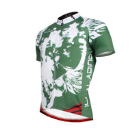 Angel White Wing Feather Green Cycling Jersey Men's  Short-Sleeve Bicycling Shirts Summer NO.656 -  Cycling Apparel, Cycling Accessories | BestForCycling.com 