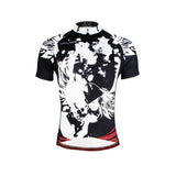 Ilpaladino Red-bottom Breathable Black & White Jersey Men's Short-Sleeve Bicycling Shirts Summer Quick Dry Wear Apparel Outdoor Sports Gear Leisure Biking T-shirt NO.659 -  Cycling Apparel, Cycling Accessories | BestForCycling.com 