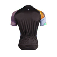 Ilpaladino Colorful Arms Breathable Black Jersey Men's Short-Sleeve Bicycling Shirts Summer Apparel Outdoor Sports Gear Quick Dry Wear NO.662 -  Cycling Apparel, Cycling Accessories | BestForCycling.com 
