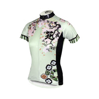 Ilpaladino  Spring Nature Women's  Quick Dry Short-Sleeve Green Cycling Jersey Biking Shirts Breathable Summer Sport Clothes  NO.685 -  Cycling Apparel, Cycling Accessories | BestForCycling.com 