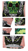 ILPALADINO Green-hair Skull Men's Short Sleeves Cycling Jersey Sport Suit Exercise Bicycling Pro Cycle Clothing Racing Apparel Outdoor Sports Leisure Biking Shirts 688 -  Cycling Apparel, Cycling Accessories | BestForCycling.com 