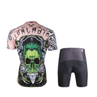 ILPALADINO Green-hair Skull Men's Short Sleeves Cycling Jersey Sport Suit Exercise Bicycling Pro Cycle Clothing Racing Apparel Outdoor Sports Leisure Biking Shirts 688 -  Cycling Apparel, Cycling Accessories | BestForCycling.com 