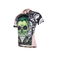 ILPALADINO Green-hair Skull Men's Short Sleeves Cycling Jersey Sport Suit Exercise Bicycling Pro Cycle Clothing Racing Apparel Outdoor Sports Leisure Biking Shirts 688 -  Cycling Apparel, Cycling Accessories | BestForCycling.com 