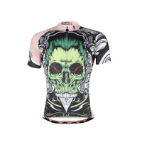 ILPALADINO Green-hair Skull Men's Short Sleeves Cycling Jersey Sport Suit Exercise Bicycling Pro Cycle Clothing Racing Apparel Outdoor Sports Leisure Biking Shirts 688 -  Cycling Apparel, Cycling Accessories | BestForCycling.com 