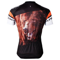 ILPALADINO Animal Brown Bear Nature Men's Professional MTB Cycling Jersey Breathable and Quick Dry Comfortable Bike Shirt for Summer NO.551 -  Cycling Apparel, Cycling Accessories | BestForCycling.com 