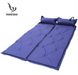 Nine-Dot 2.5cm/5cm Single Camping Mat Self-Inflating Sleeping Pad Inflatable Tent Air Mattress with Attached Pillow and Foldable Infinite Splicing Dampproof Waterproof for Outdoor Hiking Backpacking Tour Fishing Beach -  Cycling Apparel, Cycling Accessories | BestForCycling.com 