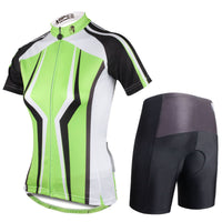 Ilapaladino Fluorescent Green Woman's Short/Long-sleeve Cycling Shirt Bike Jersey Bicycling Suit Pro Cycle Clothing Racing Apparel Outdoor Sports Leisure Biking T-shirt  NO.713 -  Cycling Apparel, Cycling Accessories | BestForCycling.com 