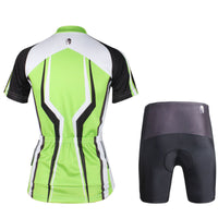 Ilapaladino Fluorescent Green Woman's Short/Long-sleeve Cycling Shirt Bike Jersey Bicycling Suit Pro Cycle Clothing Racing Apparel Outdoor Sports Leisure Biking T-shirt  NO.713 -  Cycling Apparel, Cycling Accessories | BestForCycling.com 
