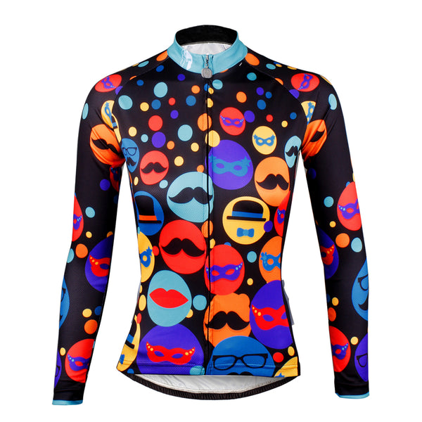 Gentle Mustache Hat Cycling Long/Short-sleeve Women's Biking Shirts 714 -  Cycling Apparel, Cycling Accessories | BestForCycling.com 