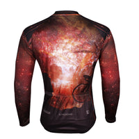 ILPARADINO Cyclist Starry Night Men's  Long Sleeves Cycling Jacket Bicycling Apparel Outdoor Sports Leisure Biking Shirt  Jersey/Suit NO.722 -  Cycling Apparel, Cycling Accessories | BestForCycling.com 