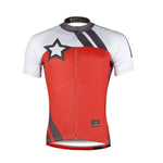 Red Men's Cycling Jersey for Men Bicycling Summer NO.743 -  Cycling Apparel, Cycling Accessories | BestForCycling.com 