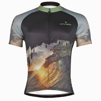 Nature Wave Sea Wave Men's Cycling Jersey  NO.752 -  Cycling Apparel, Cycling Accessories | BestForCycling.com 