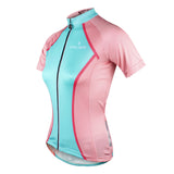ILPALADINO Cycling Jersey for Girls Pink and Blue Bike Bicycling Summer Spring Autumn Pro Cycle Clothing Racing Apparel Outdoor Sports Leisure Biking Shirts Breathable and Comfortable Cycling Clothing NO.754 -  Cycling Apparel, Cycling Accessories | BestForCycling.com 