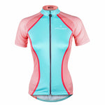 ILPALADINO Cycling Jersey for Girls Pink and Blue Bike Bicycling Summer Spring Autumn Pro Cycle Clothing Racing Apparel Outdoor Sports Leisure Biking Shirts Breathable and Comfortable Cycling Clothing NO.754 -  Cycling Apparel, Cycling Accessories | BestForCycling.com 