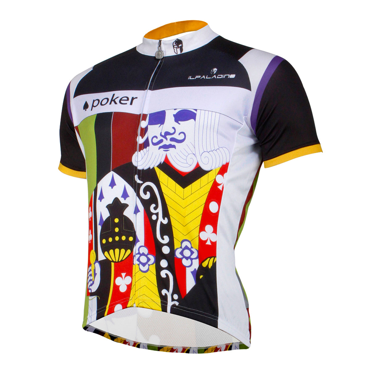 Ilpaladino Poker King Playing Card Fashion Men's Long-sleeve Cycling Top Jersey Summer Spring Autumn Pro Cycle Clothing Racing Apparel Outdoor Sports Leisure Biking shirt NO. 759 -  Cycling Apparel, Cycling Accessories | BestForCycling.com 