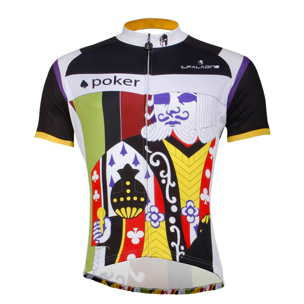 Ilpaladino Poker King Playing Card Fashion Men's Long-sleeve Cycling Top Jersey Summer Spring Autumn Pro Cycle Clothing Racing Apparel Outdoor Sports Leisure Biking shirt NO. 759 -  Cycling Apparel, Cycling Accessories | BestForCycling.com 