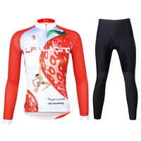 ILPALADINO  Women's Long Sleeves Cycling Jersey Winter Pro Cycle Clothing Racing Apparel Outdoor Sports Leisure Biking shirt (Velvet) NO.735 -  Cycling Apparel, Cycling Accessories | BestForCycling.com 