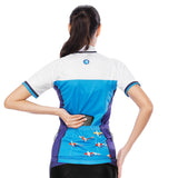 Sea and Fish White Blue Purple Women's Cycling Short-sleeve Bike Jersey/Kit T-shirt Summer Spring Road Bike Wear Mountain Bike MTB Clothes Sports Apparel Top / Suit NO. 796 -  Cycling Apparel, Cycling Accessories | BestForCycling.com 