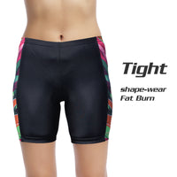 Colorful Graffiti Womans Shorts UPF 50+ Spandex Yoga Tight Running Riding Gear Summer Fitness Wear Sports Clothes Hiking Courtgame Apparel Quick dry Breathable -With Pocket Design NO. 861 -  Cycling Apparel, Cycling Accessories | BestForCycling.com 