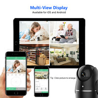 Security Camera 1080P HD Home Wireless IP Dome Surveillance Camera Baby Monitor Two-Way Audio Night Vision Remote Control Motion Tracker, Pet/Elder/Anti-Theft Monitoring, Cloud/SD Card Storage -  Cycling Apparel, Cycling Accessories | BestForCycling.com 