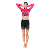 Black Flower Pink Red Women's Cycling Short-sleeve/Long-sleeve Bike Jersey/Kit T-shirt Summer Spring Road Bike Wear Mountain Bike MTB Clothes Sports Apparel Top / Suit NO. 794 -  Cycling Apparel, Cycling Accessories | BestForCycling.com 