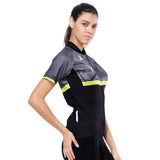 Dark Forest Yellow-strip Women's Cycling Short-sleeve Bike Jersey T-shirt Summer Spring Road Bike Wear Mountain Bike MTB Clothes Sports Apparel Top NO. 789 -  Cycling Apparel, Cycling Accessories | BestForCycling.com 