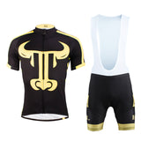ILPALADINO Animal Golden Bull Man's Short-sleeve Cycling Jersey Team Kit Jacket Pro Cycle Clothing Racing Apparel T-shirt Summer Spring Suit Spring Autumn Clothes Sportswear NO.628 -  Cycling Apparel, Cycling Accessories | BestForCycling.com 