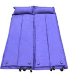 Foldable Lengthwise Single Camping Mat Self-Inflating Sleeping Pad Inflatable Tent Air Mattress with Attached Pillow and Foldable Infinite Splicing Dampproof Waterproof for Outdoor Hiking Backpacking Tour Fishing Beach Green/Blue -  Cycling Apparel, Cycling Accessories | BestForCycling.com 