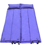 Foldable Lengthwise Single Camping Mat Self-Inflating Sleeping Pad Inflatable Tent Air Mattress with Attached Pillow and Foldable Infinite Splicing Dampproof Waterproof for Outdoor Hiking Backpacking Tour Fishing Beach Green/Blue -  Cycling Apparel, Cycling Accessories | BestForCycling.com 