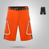 Mens Summer Quick Dry Outdoor Cycling Shorts Black/Orange #1602 -  Cycling Apparel, Cycling Accessories | BestForCycling.com 