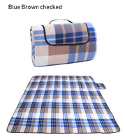 2*2m Large Striped Checked Dual Layers Portable Outdoor Family Beach/ Park/Camping/Concerts/Picnic Blanket Mat- Handle Extra,Foldable, Waterproof, Sand-proof -  Cycling Apparel, Cycling Accessories | BestForCycling.com 