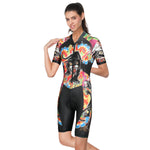 Cycling suit for Women One Piece Short-Sleeve cycling Suit Sun Protection